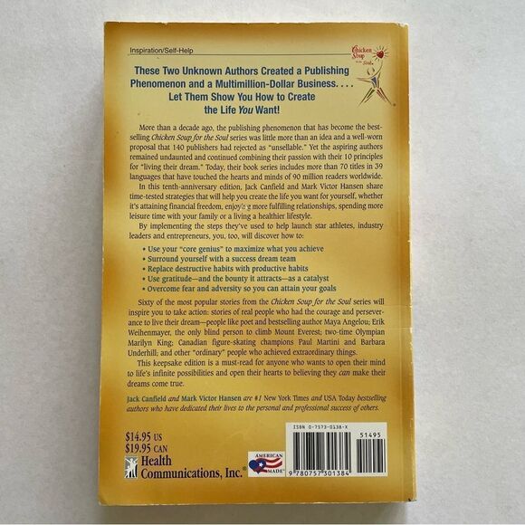 Chicken Soup for the Soul - Living Your Dreams Book - Picture 2 of 4